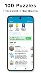 Logic Grid Puzzles: Brain Game screenshot
