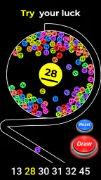 Lotto Draw Machine screenshot