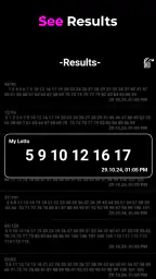 Lotto Draw Machine screenshot
