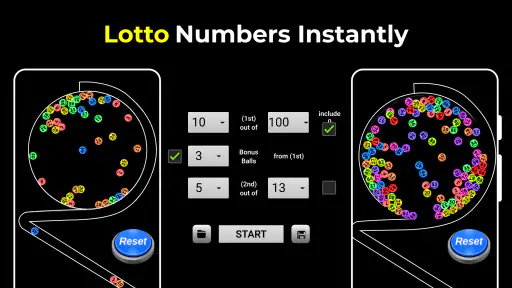 Lotto Draw Machine screenshot