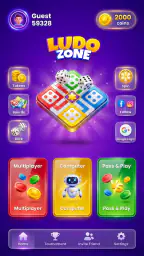 Ludo Zone - Online Ludo-spil screenshot