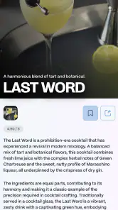 Make Me a Cocktail screenshot