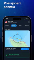 MarineRadar: Fartøyssporer screenshot