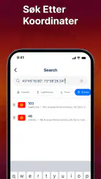 MarineRadar: Fartøyssporer screenshot