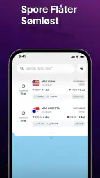 MarineRadar: Fartøyssporer screenshot