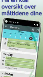Matdagbok screenshot
