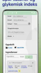 Matdagbok screenshot
