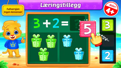 Matematikk for barn i 2-5 år screenshot