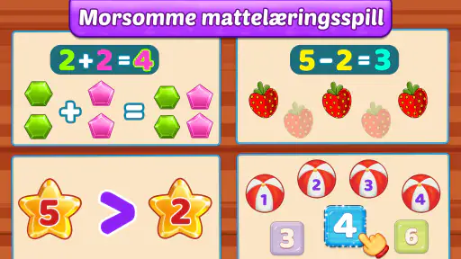 Matematikk for barn i 2-5 år screenshot