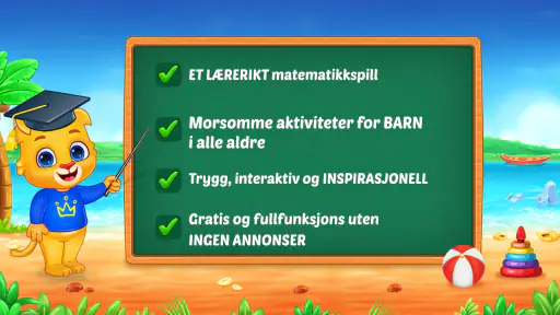 Matematikk for barn i 2-5 år screenshot