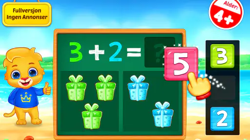 Matematikk for barn i 2-5 år screenshot