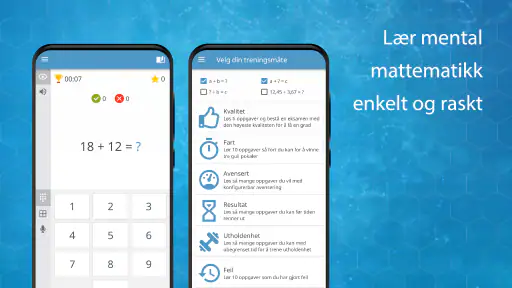 Matematikk: hoderegning screenshot