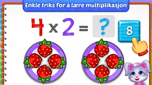 Matematikk multiplikasjon barn screenshot