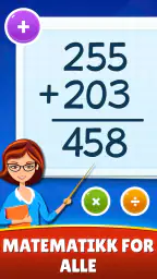 Matematikk på norsk: Math Game screenshot