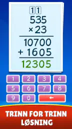 Matematikk på norsk: Math Game screenshot