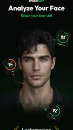 MaxiUp - AI Looksmax - Glowup screenshot
