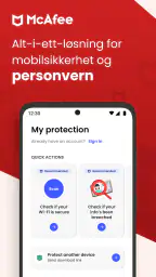 McAfee Security: Antivirus VPN screenshot