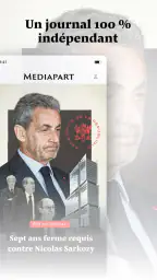 Mediapart, journal indépendant screenshot