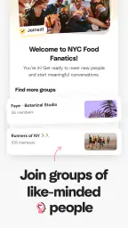 Meetup: Social Events & Groups screenshot