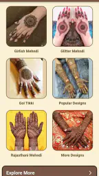 Mehandi Design Offline screenshot