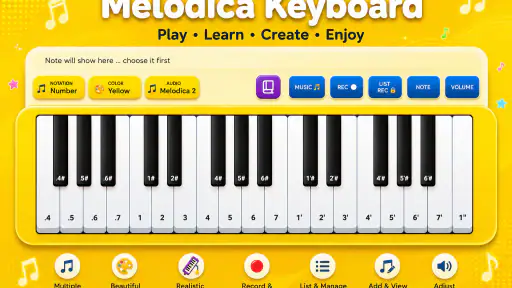 Melodica screenshot