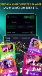 MelodyLab – AI musikkgenerator screenshot