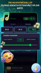 MelodyLab – AI musikkgenerator screenshot