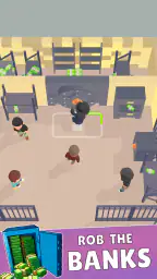 Merge Gangster Heist vs Police screenshot