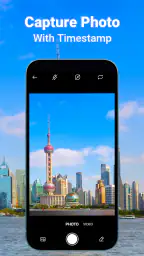 MeShot: GPS Camera & Geo Stamp screenshot
