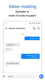 Messenger – SMS-meldinger screenshot