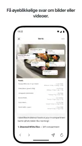 Meta AI – assistent og briller screenshot