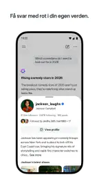 Meta AI – assistent og briller screenshot