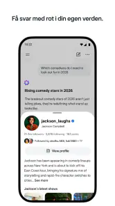 Meta AI – assistent og briller screenshot