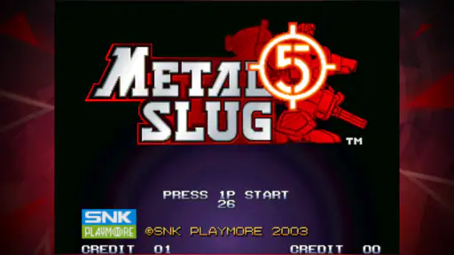 METAL SLUG 5 ACA NEOGEO screenshot
