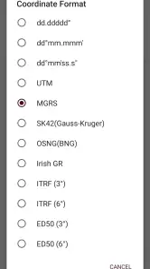 Mgrs & Utm Map Pro screenshot