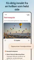 Microsoft Edge: AI-nettleser screenshot