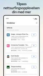 Microsoft Edge: AI-nettleser screenshot