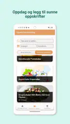 Middagsplanlegger Handleliste screenshot