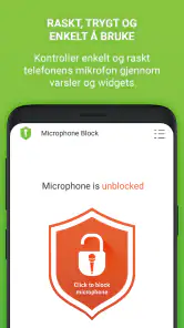 Mikrofon Blokker Pro: Sikker screenshot