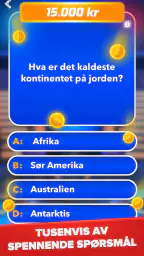 Millionær: Quiz & Trivia spill screenshot