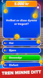 Millionær: Quiz & Trivia spill screenshot