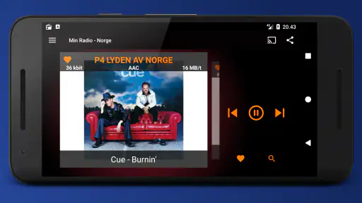 Min Radio Norge - Norsk radio  screenshot