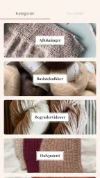 Min strikkejournal screenshot