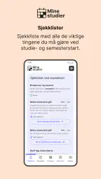 Mine studier screenshot