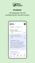 Mine studier screenshot