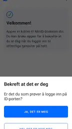 MinID screenshot