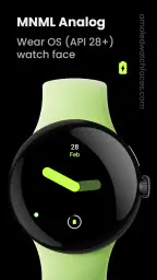 MNML Analog: Watch face screenshot