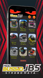 Mod Bussid JB5 Strobo Mata screenshot
