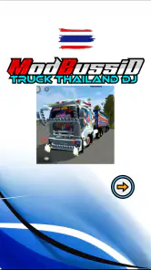 Mod Bussid Truck Thailand DJ screenshot