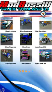 Mod Bussid Truck Thailand DJ screenshot